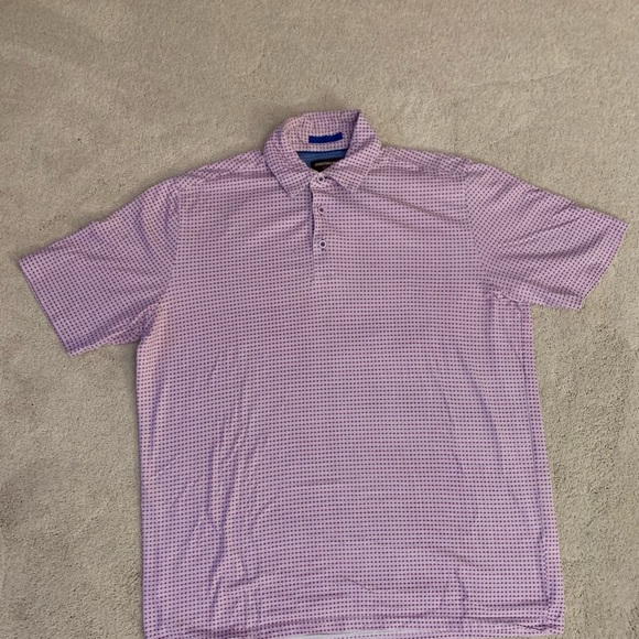 Johnston Murphy golf / polo shirt.  Men’s medium. - Picture 2 of 4